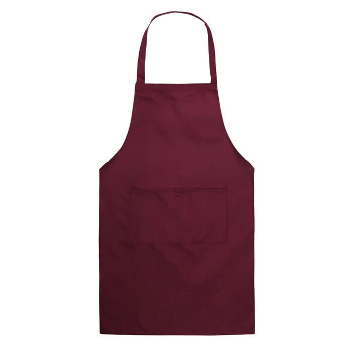 Tablier cuisine rouge coloré anti-taches mixte passion