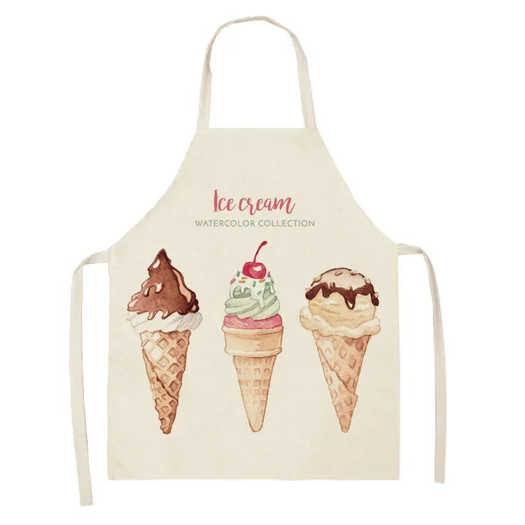 Tablier cuisine fille enfant coloré mignon pâtisserie