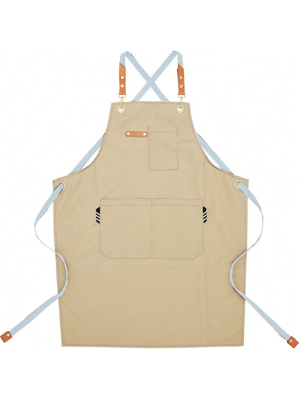 Tablier de Cuisine Professionnel en Canvas – Tablier Résistant Chef Cuisinier