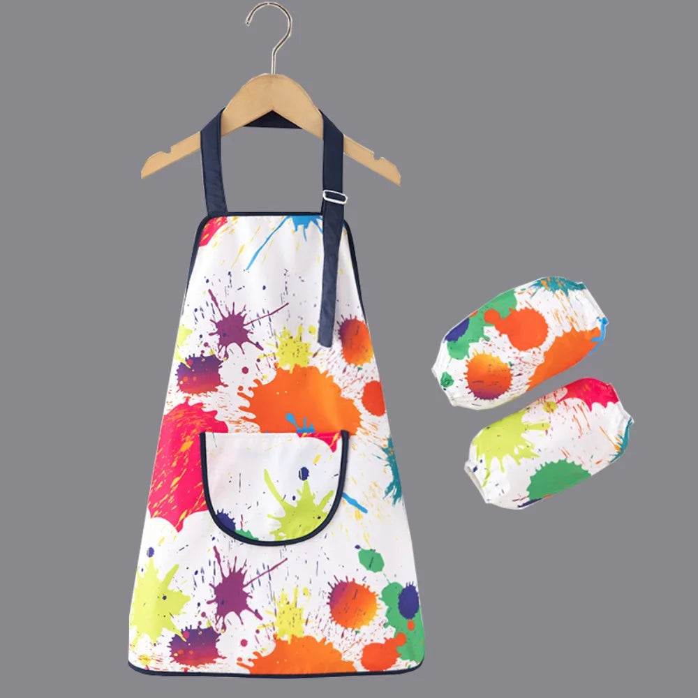 Tablier cuisine enfant peinture