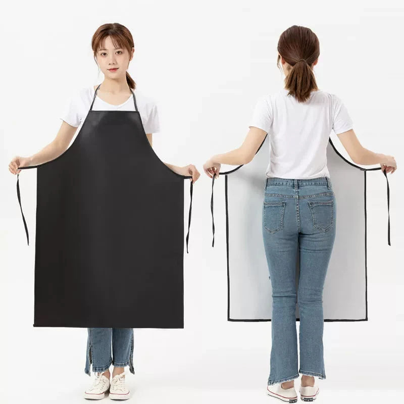 Tablier de cuisine long grande longueur anti-taches résistant