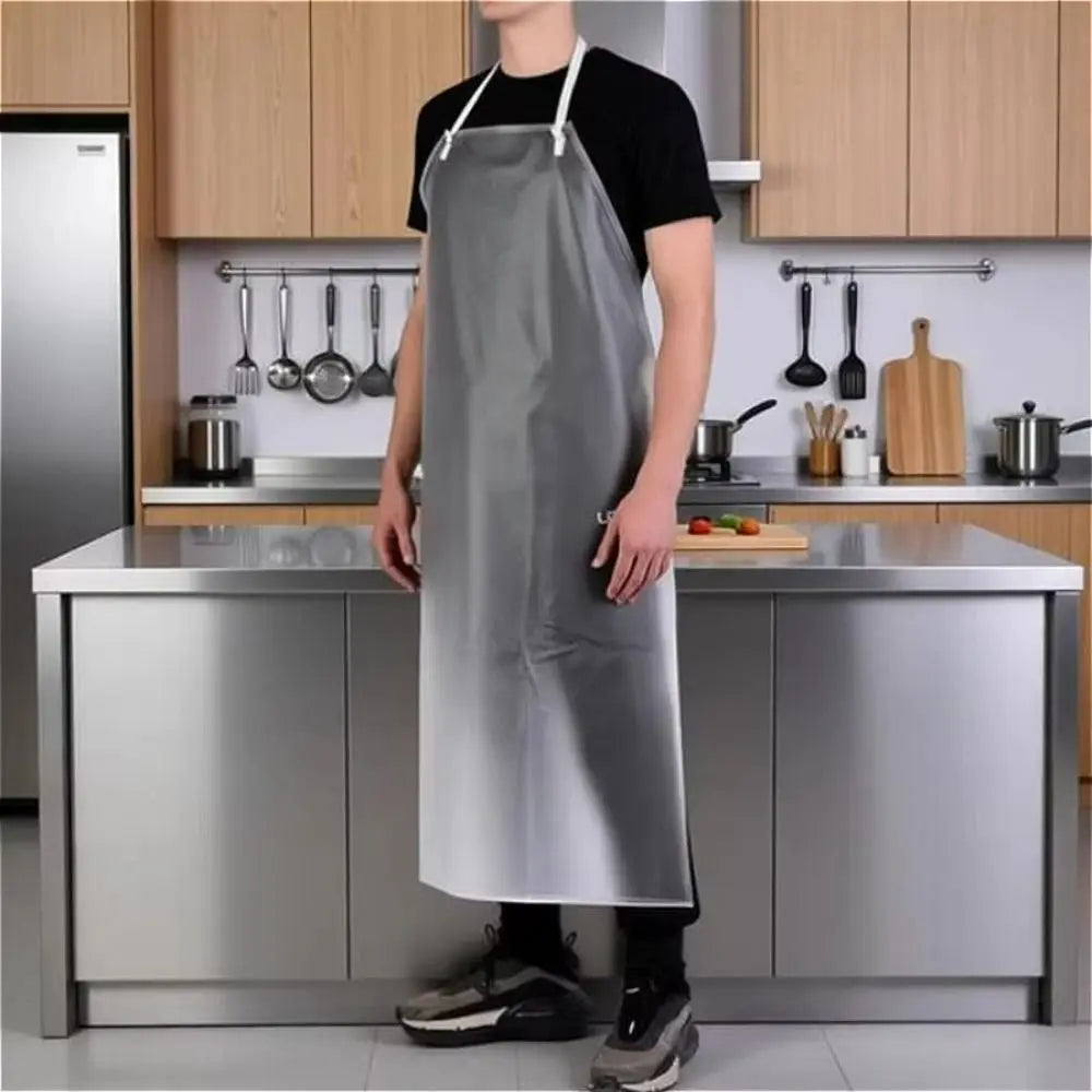 Tablier cuisine lavable facilement machine entretien rapide