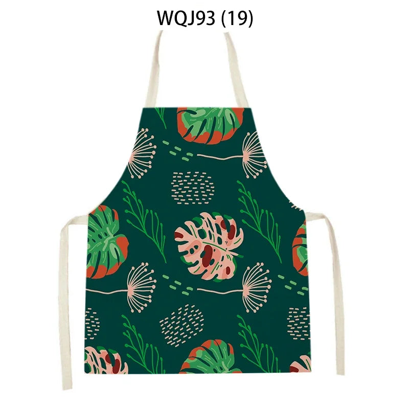 Tablier Cuisine Créatif Lin Coton – Tablier Motifs Originaux et Colorés