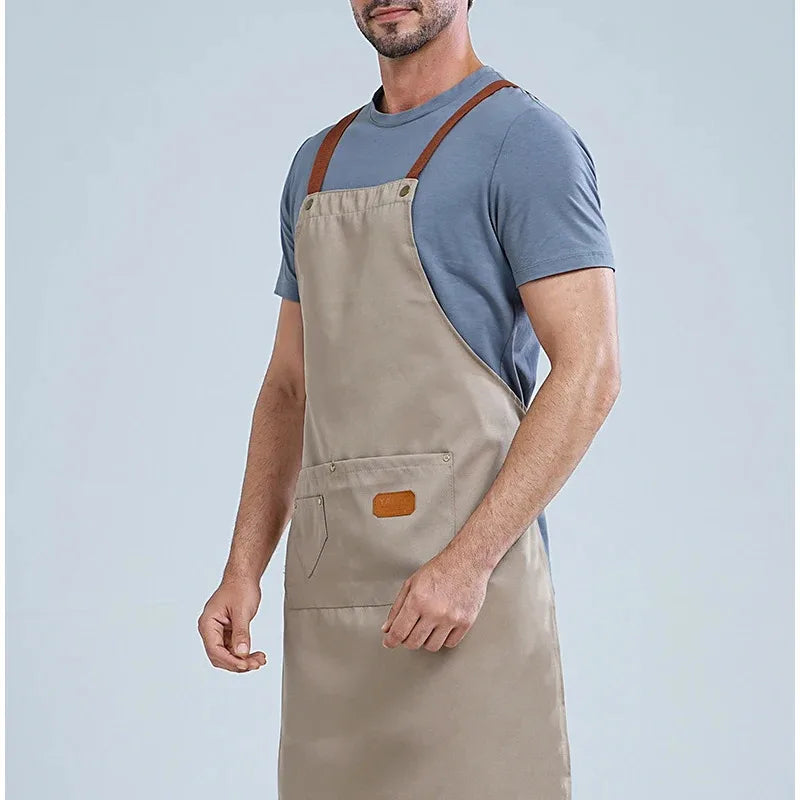 Tablier cuisine homme design masculin épuré élégant résistant