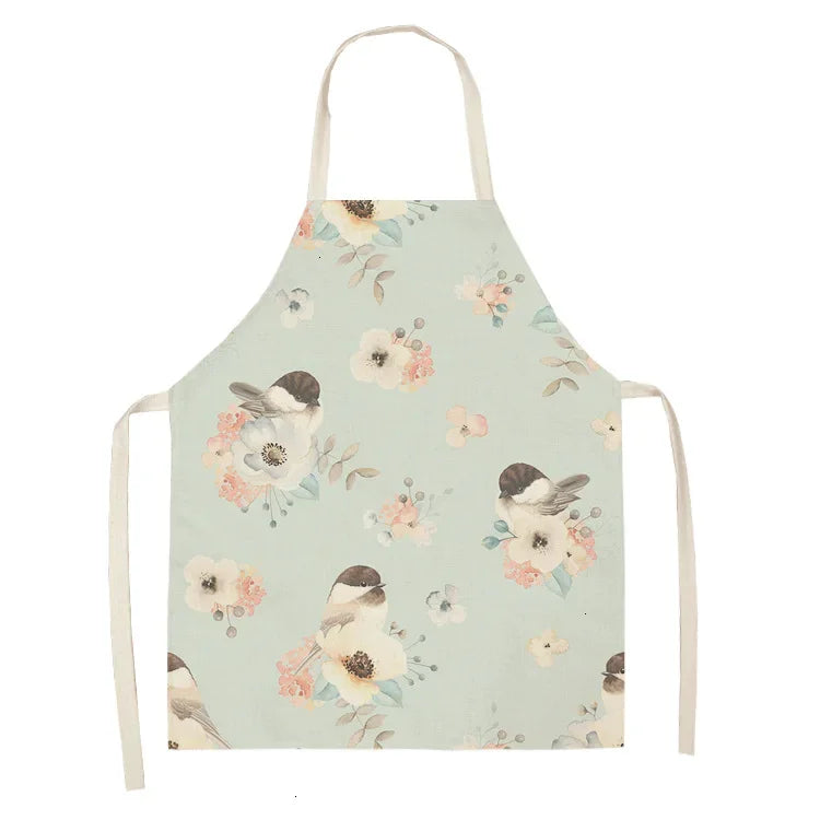 Tablier Cuisine Imprimé Lin Coton – Tablier Motifs Tendance et Originaux
