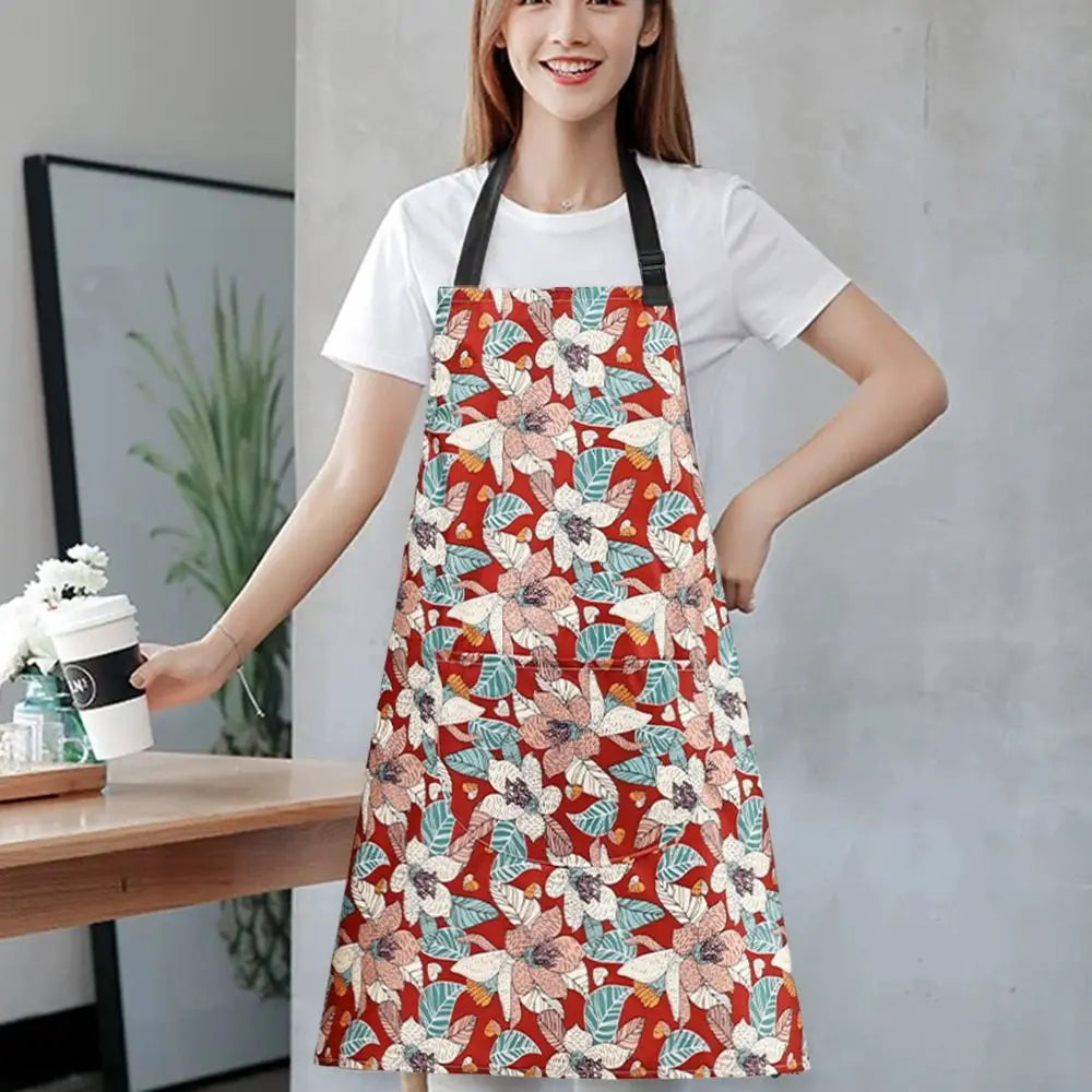 Tablier de Cuisine pour Femme – Tablier Sans Manches Léger Coloris Variés