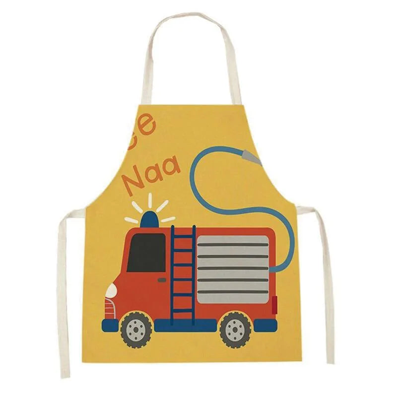 Tablier cuisine garçon enfant résistant amusant atelier
