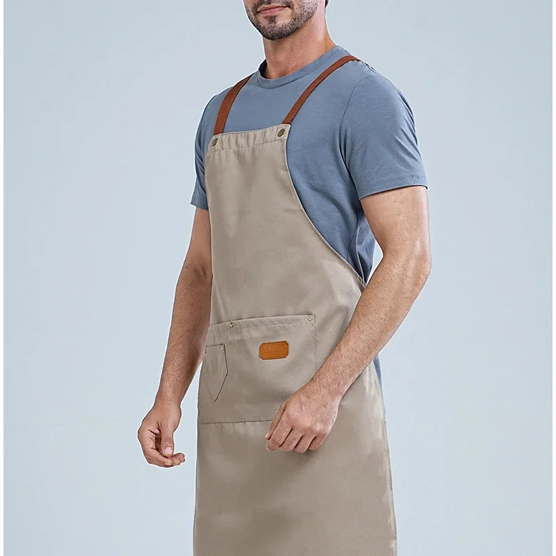 Tablier cuisine homme design masculin épuré élégant résistant