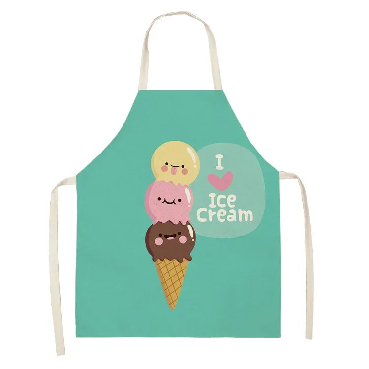 Tablier cuisine fille enfant coloré mignon pâtisserie
