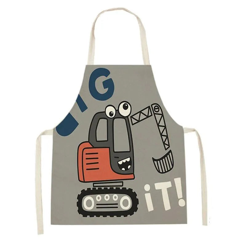 Tablier cuisine garçon enfant résistant amusant atelier