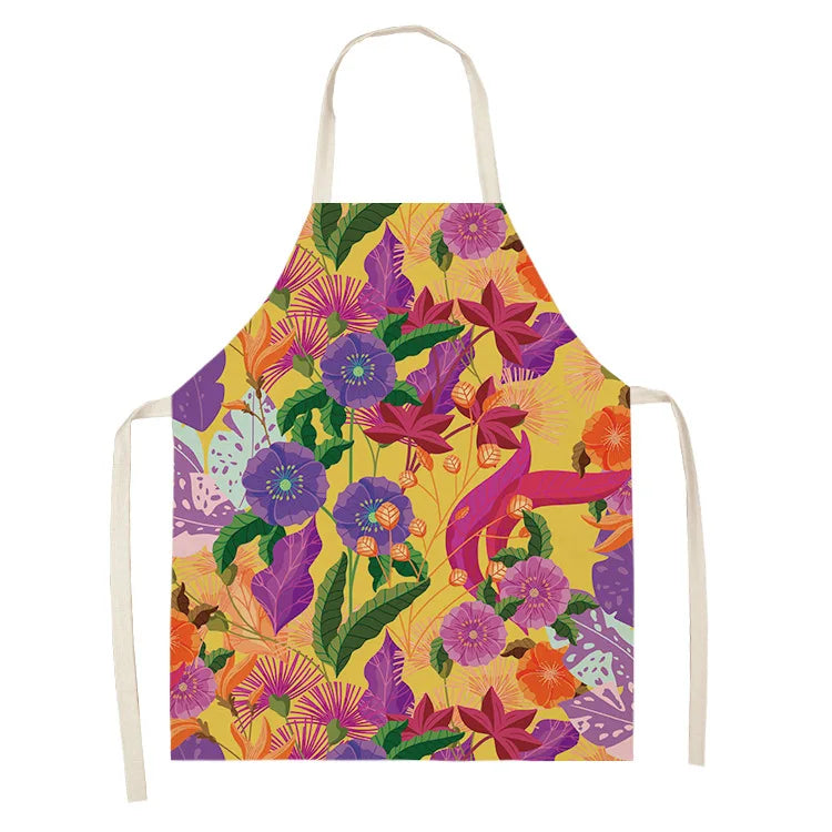 Tablier de Cuisine Original Coton Lin – Tablier Motifs Uniques 2 Tailles