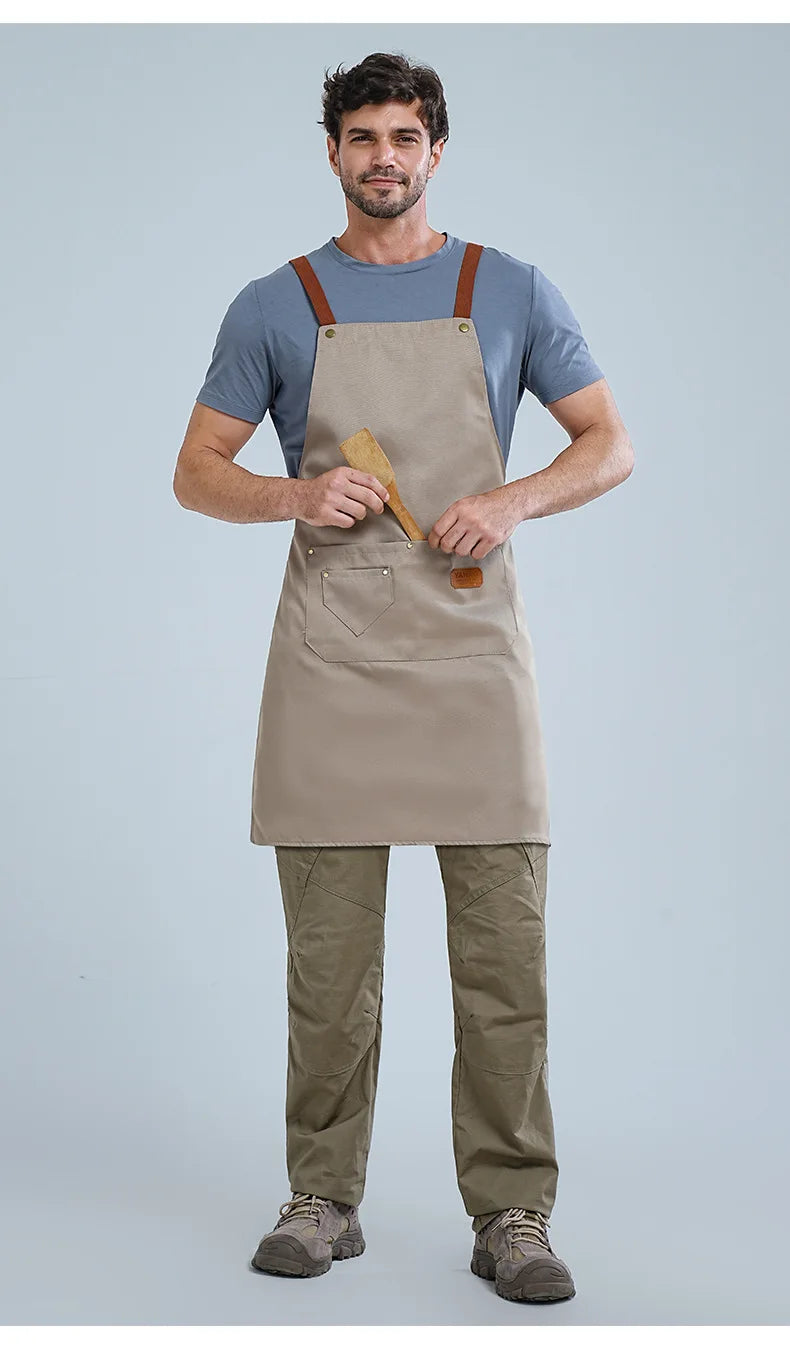 Tablier Cuisine Homme – Tablier Résistant 7 Coloris Barbecue et Cuisine