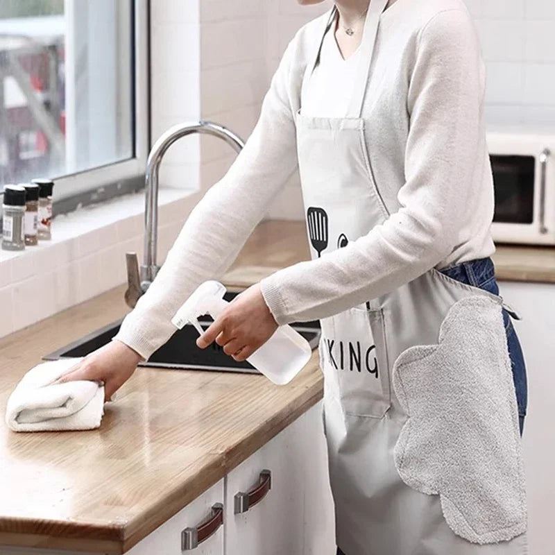 Tablier cuisine anti-taches protection maximale quotidien