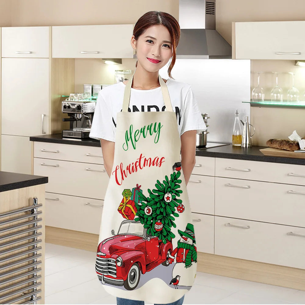 Tablier cuisine noël