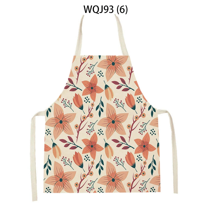 Tablier Cuisine Créatif Lin Coton – Tablier Motifs Originaux et Colorés