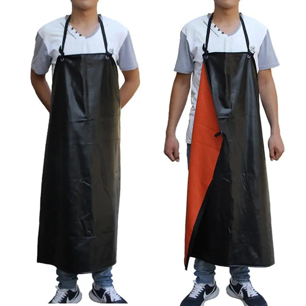Grand Tablier de Cuisine PVC Coton – Tablier XXL Protection Maximale