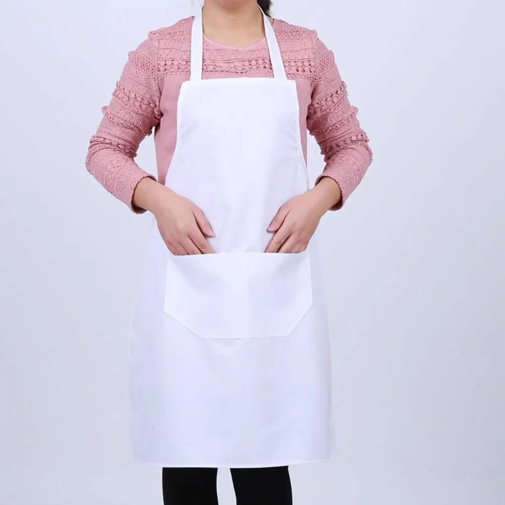 Tablier cuisine blanc femme