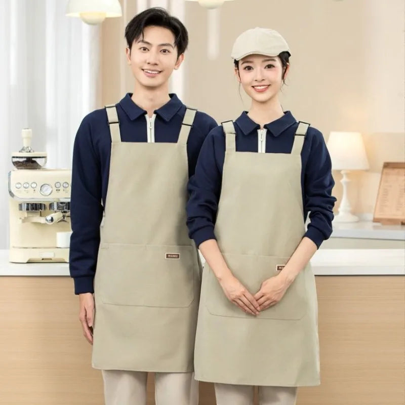 Tablier Cuisine Design H-Back – Tablier Polyester Waterproof Stylé