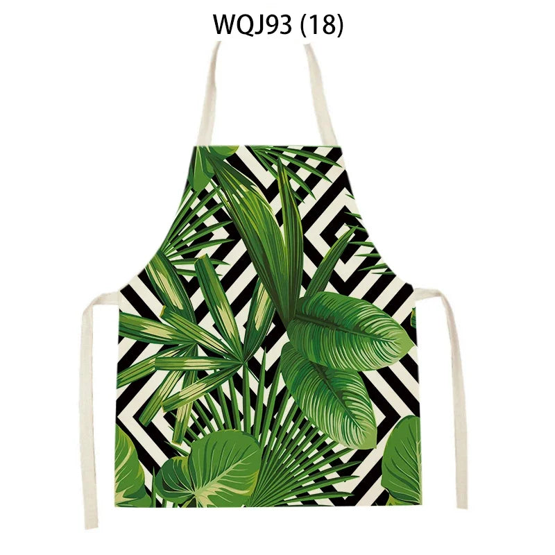 Tablier Cuisine Créatif Lin Coton – Tablier Motifs Originaux et Colorés