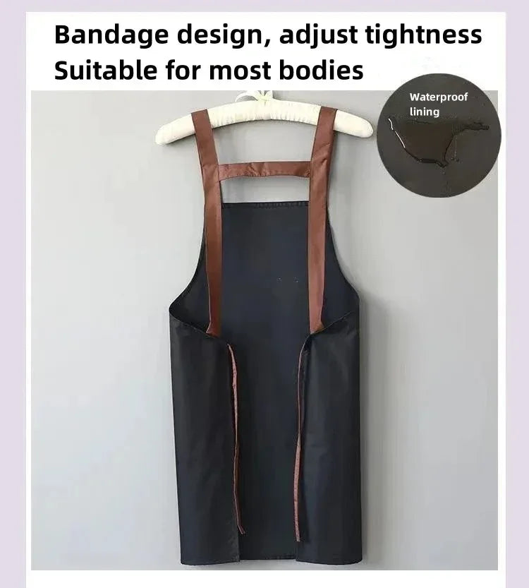 Tablier cuisine imperméable waterproof anti-taches résistant