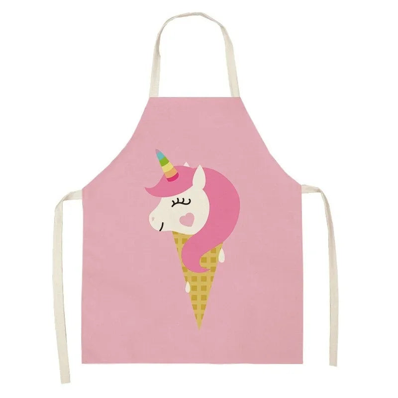 Tablier cuisine fille enfant coloré mignon pâtisserie