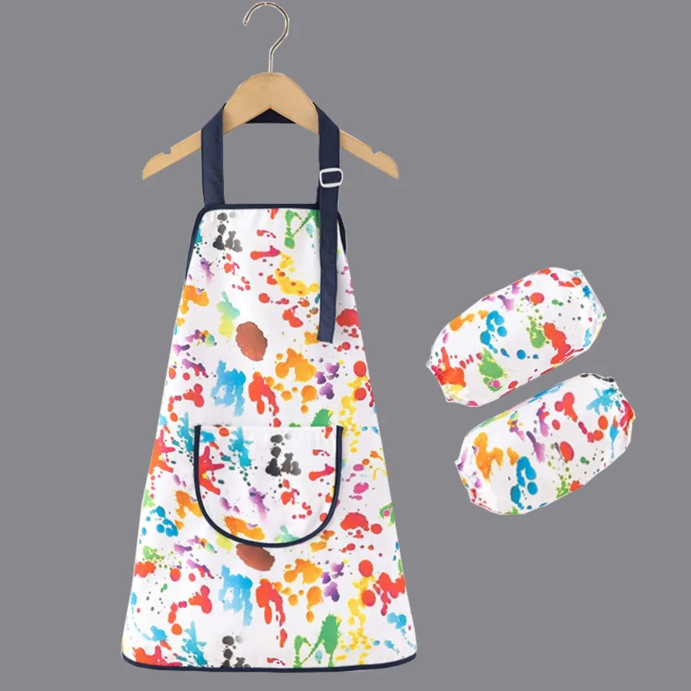 Tablier cuisine enfant peinture
