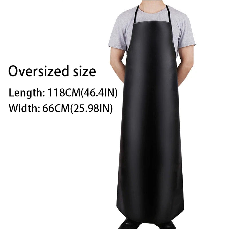 Tablier de cuisine long grande longueur anti-taches résistant