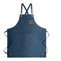 Tablier Cuisine Cadeau Homme Canvas – Tablier avec 4 Poches Résistant