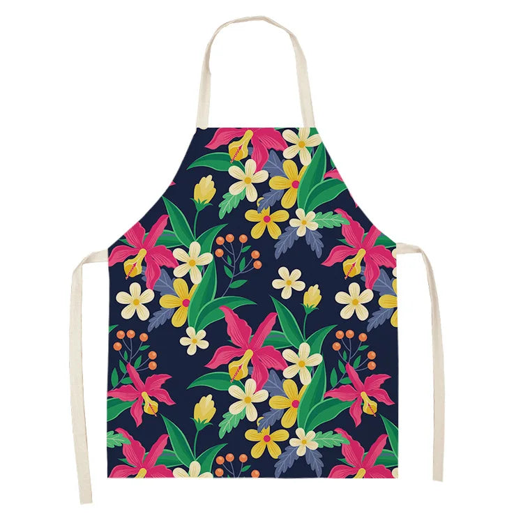 Tablier de Cuisine Original Coton Lin – Tablier Motifs Uniques 2 Tailles