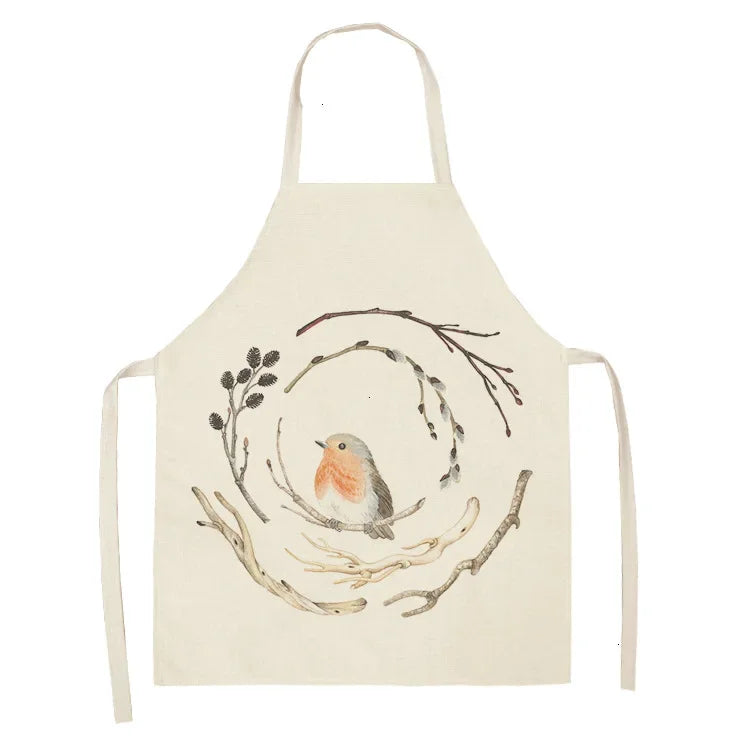 Tablier Cuisine Imprimé Lin Coton – Tablier Motifs Tendance et Originaux
