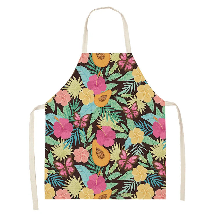Tablier de Cuisine Original Coton Lin – Tablier Motifs Uniques 2 Tailles