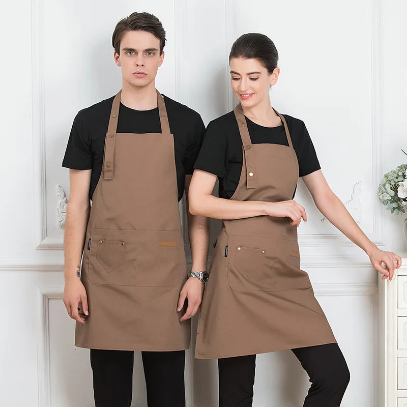 Tablier Cuisine avec Logo – Tablier Professionnel Broderie ou Impression Logo
