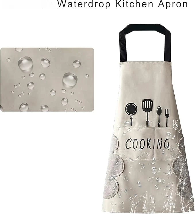Tablier cuisine anti-taches protection maximale quotidien
