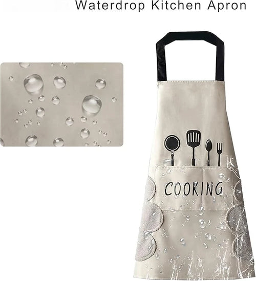 Tablier cuisine anti-taches protection maximale quotidien