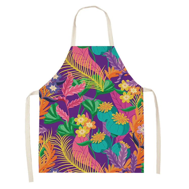 Tablier de Cuisine Original Coton Lin – Tablier Motifs Uniques 2 Tailles