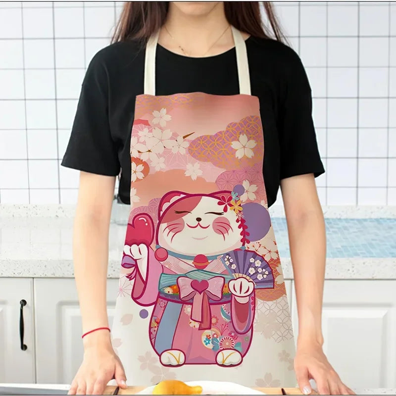 Tablier cuisine kawaii coloré femme enfant bonne humeur cadeau