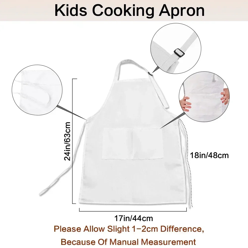 Tablier cuisine prénom enfant personnalisé rigolo cadeau