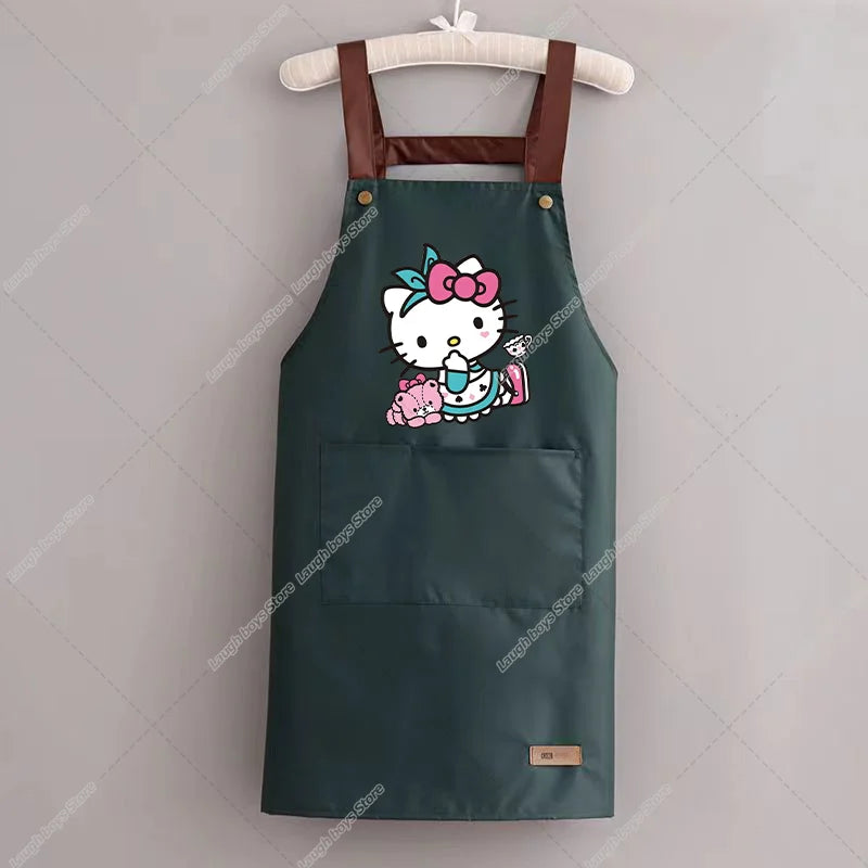 Tablier Hello Kitty femme kawaii adulte original fantaisie