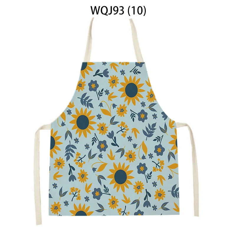 Tablier Cuisine Créatif Lin Coton – Tablier Motifs Originaux et Colorés