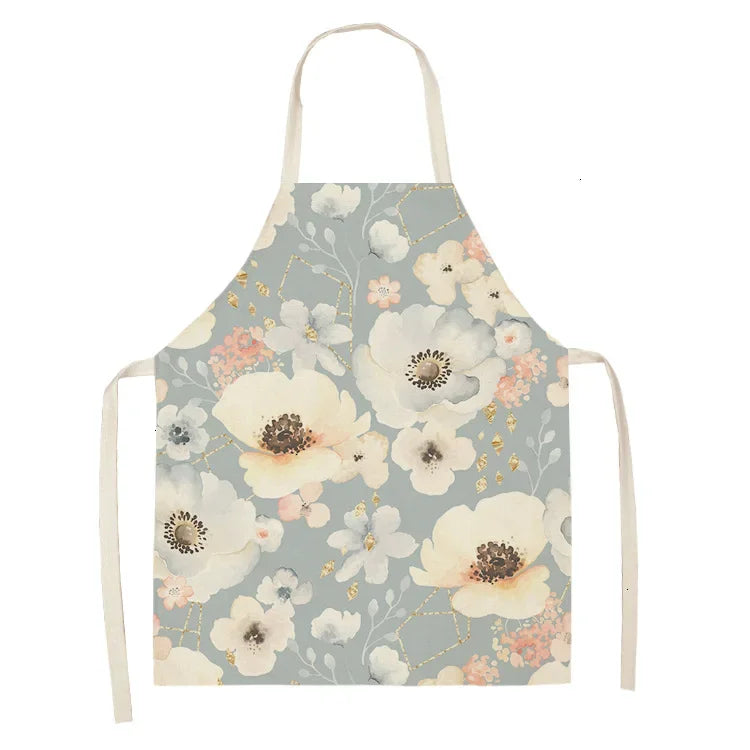 Tablier Cuisine Imprimé Lin Coton – Tablier Motifs Tendance et Originaux