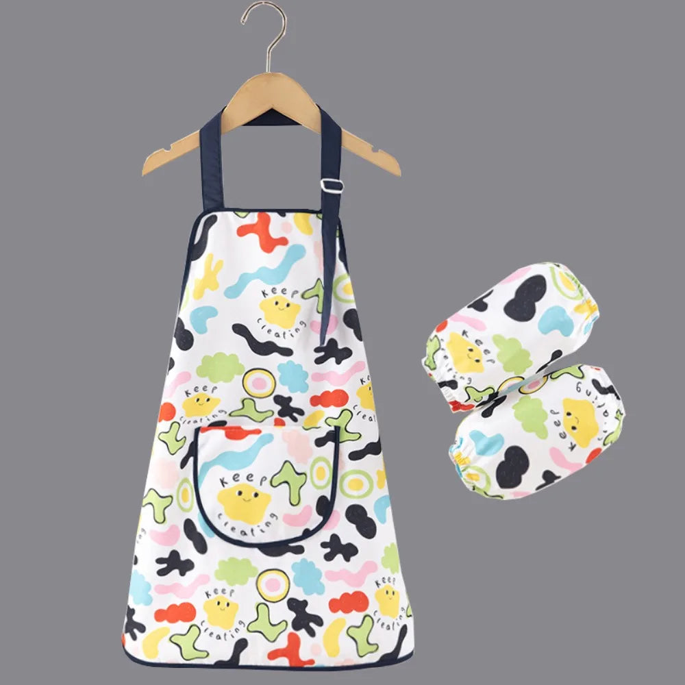 Tablier cuisine enfant peinture