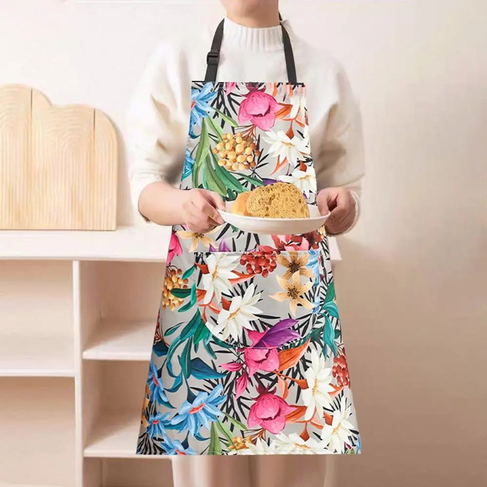 Tablier de Cuisine pour Femme – Tablier Sans Manches Léger Coloris Variés