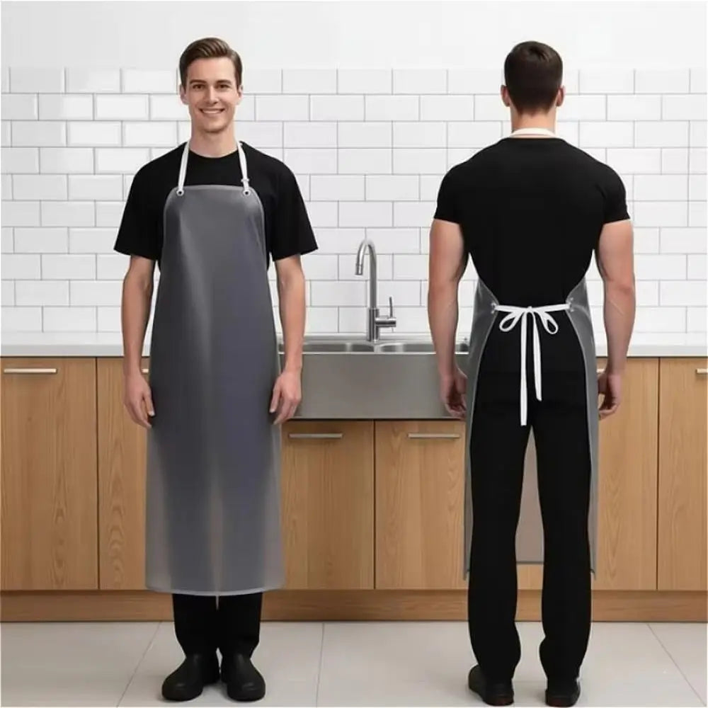 Tablier cuisine lavable facilement machine entretien rapide