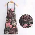 Tablier de Cuisine Femme – Tablier Coloris Doux Violet Bleu Gris Motif Cœur