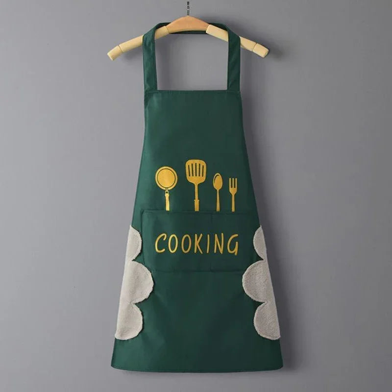 Tablier cuisine anti-taches protection maximale quotidien