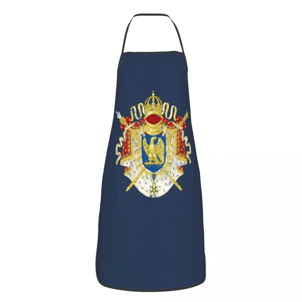 Tablier cuisine français tricolore style bistrot gastronomie