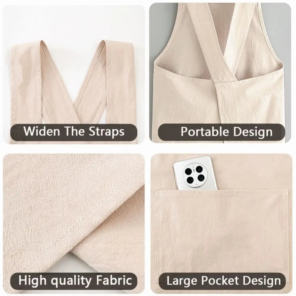 Tablier cuisine sans couture confort absolu léger pratique