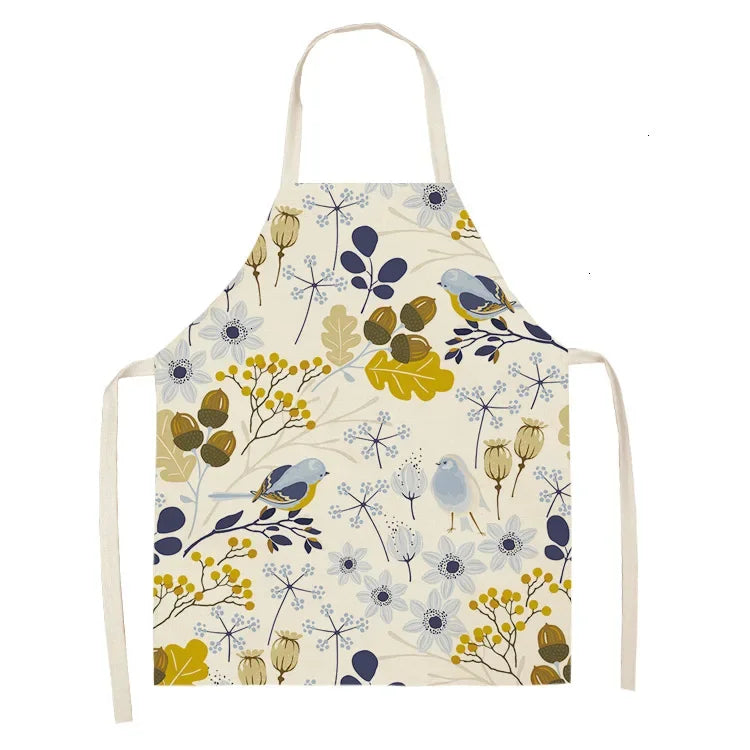 Tablier Cuisine Imprimé Lin Coton – Tablier Motifs Tendance et Originaux