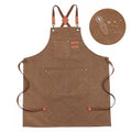 Tablier Cuisine Moderne Canvas Coton – Tablier Épuré Résistant