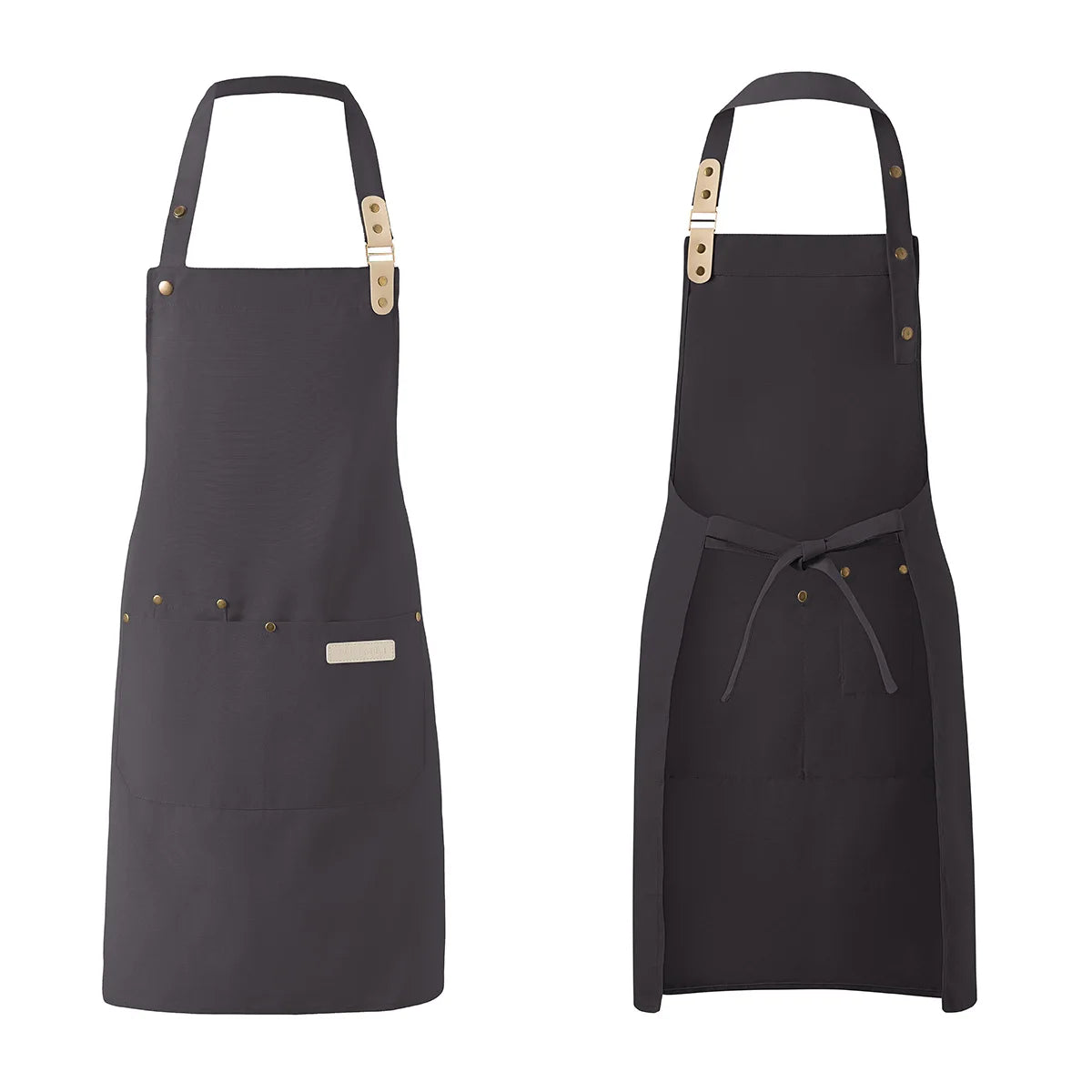 Tablier Barista Canvas – Tablier Coffee Shop Professionnel et Stylé